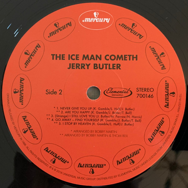 Фанк IAO Jerry Butler - The Ice Man Cometh (Black Vinyl LP) - фото 5