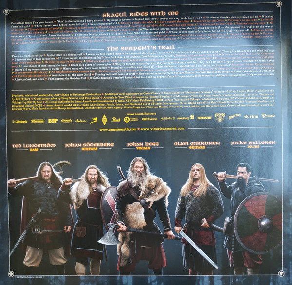 Металл Metal Blade Records Amon Amarth - The Great Heathen Army (Black Vinyl LP) - фото 3