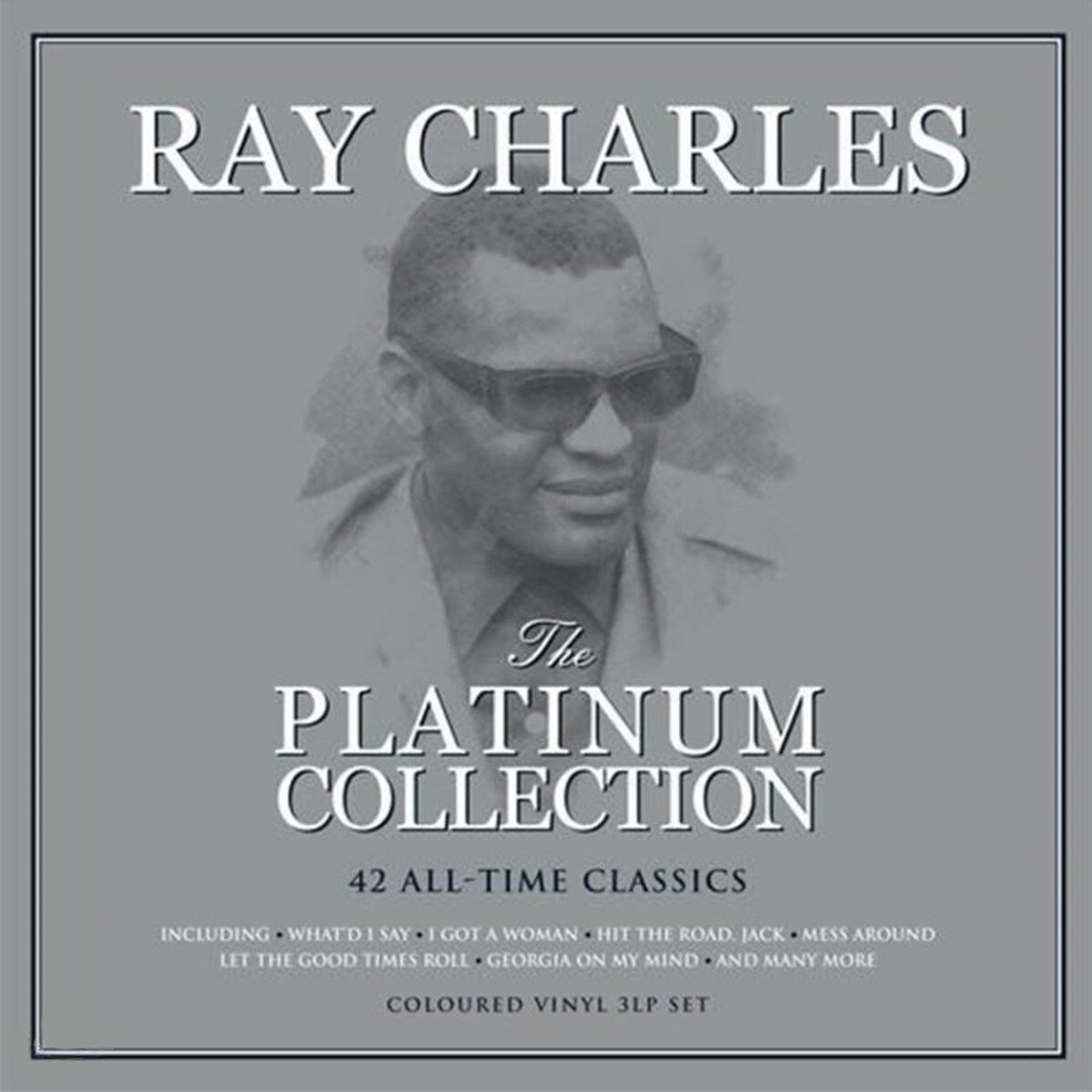 Джаз FAT RAY CHARLES, THE PLATINUM COLLECTION (180 Gram White Vinyl) джаз fat ella fitzgerald platinum collection 180 gram white vinyl