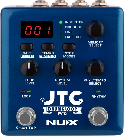 Процессоры эффектов и педали для гитары Nux NDL-5 JTC Drum&Loop Pro педали для ударных установок колотушки tama hp600d iron cobra 600 drum pedal