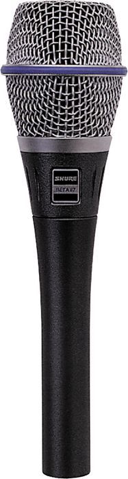 Ручные микрофоны Shure BETA 87A инструментальные микрофоны shure beta 52a суперкардиоидный
