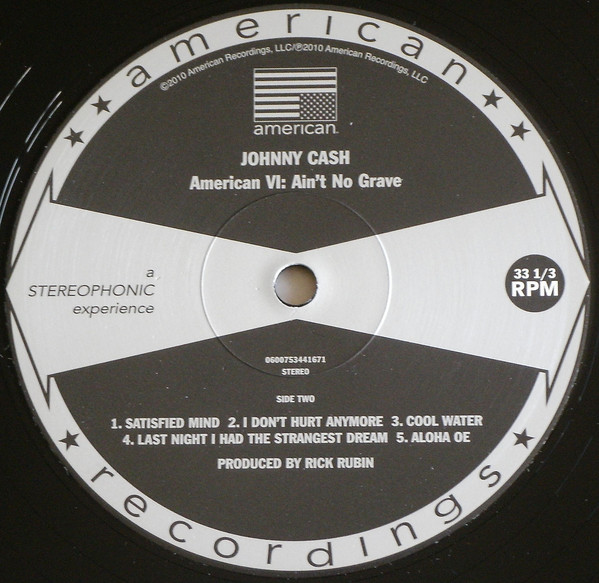 Рок UMC/American Recordings Johnny Cash, American VI: Ain't No Grave (Back To Black) - фото 3