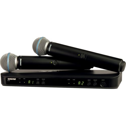 Радиосистемы с ручным микрофоном Shure BLX288E/B58 M17 662-686 MHz аксессуары shure r136