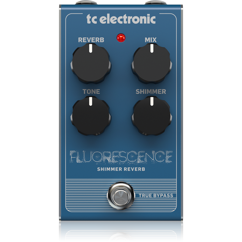 Процессоры эффектов и педали для гитары TC ELECTRONIC FLUORESCENCE SHIMMER REVERB, цвет синий - фото 3