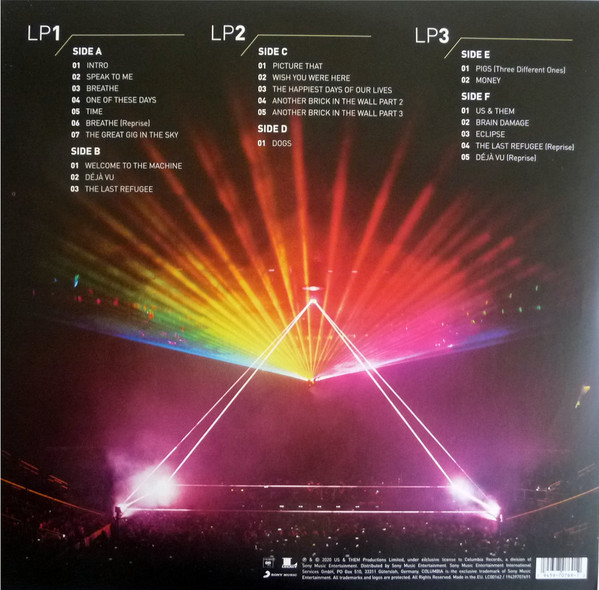 Рок Sony Roger Waters — US + THEM (Black Vinyl/Tri-fold/Booklet) - фото 2