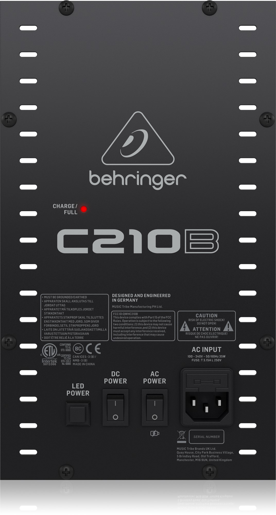 Звуковые комплекты Behringer C210B, цвет черный, размер 2 - фото 4