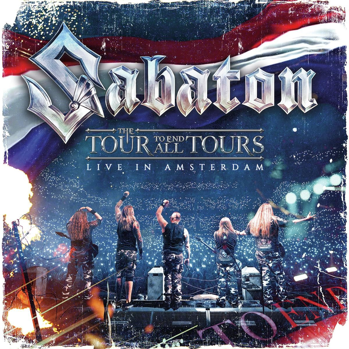 Металл Nuclear Blast Sabaton - The Tour To End All Tours - Live In Amsterdam  (Red & White & Blue Vinyl 3LP)