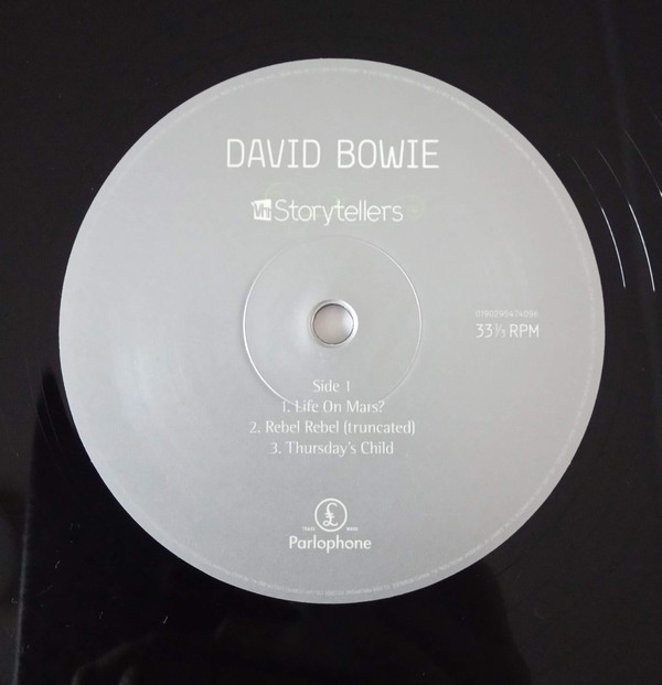 Рок PLG Bowie, David, Vh1 Storytellers (20TH Anniversary) (Limited 180 Gram Black Vinyl) - фото 7