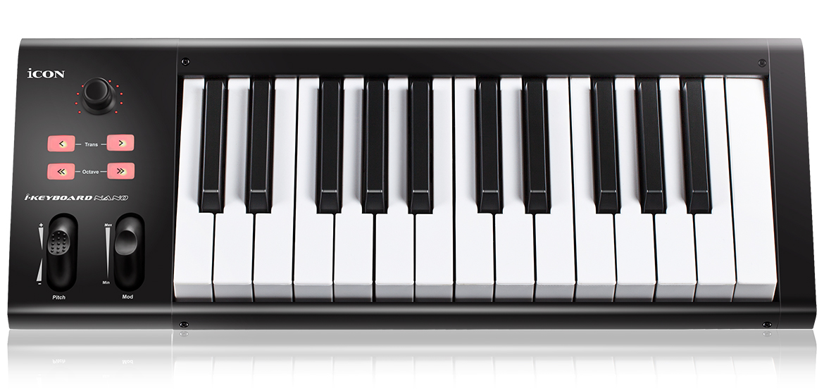 MIDI клавиатуры iCON iKeyboard 3Nano Black midi клавиатуры kurzweil km88