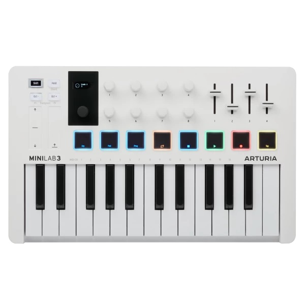 MIDI клавиатуры Arturia MiniLAB 3 midi клавиатуры midi контроллеры arturia keystep 37