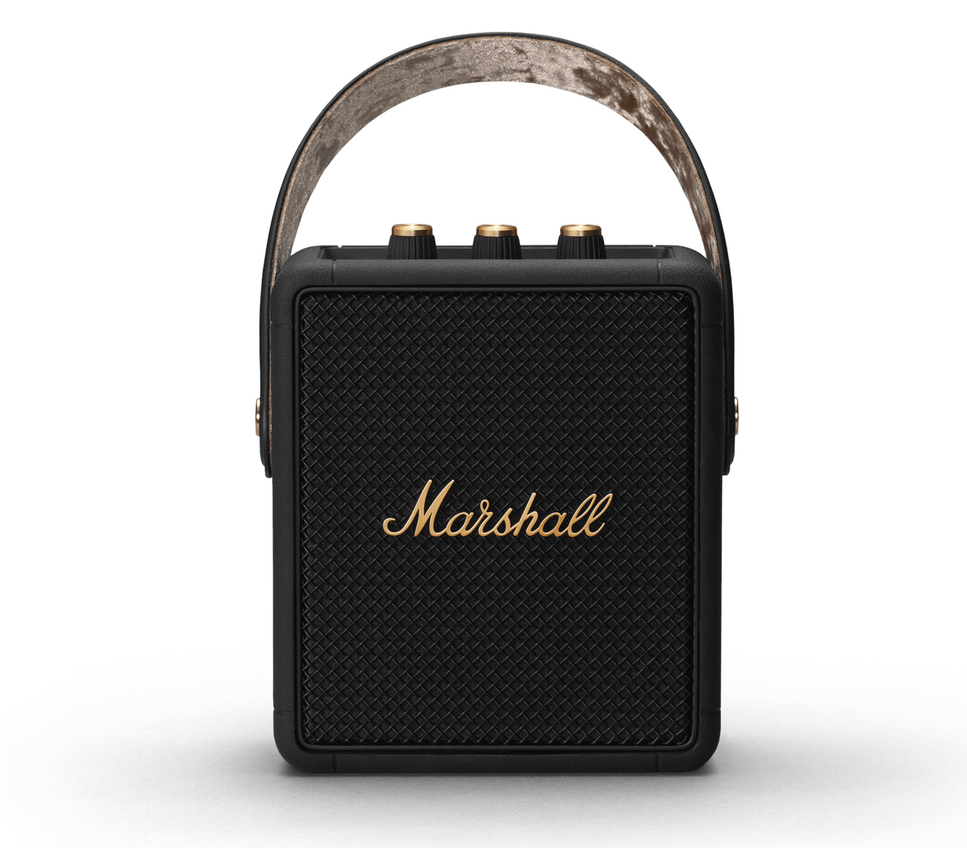 колонка marshall emberton bt cream Портативная акустика MARSHALL Stockwell II black brass