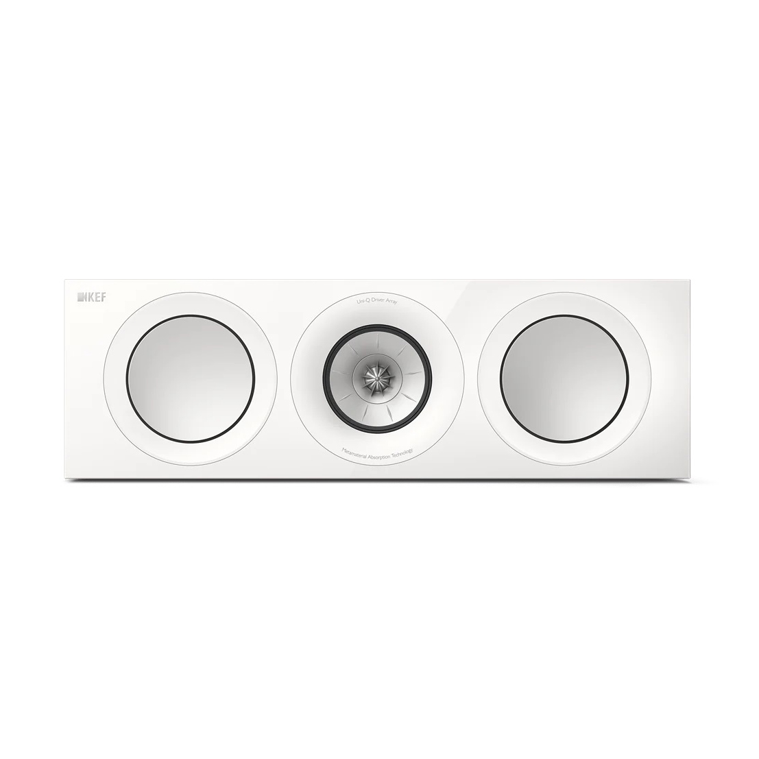 Центральные каналы KEF R6c Meta White, цвет черный - фото 4