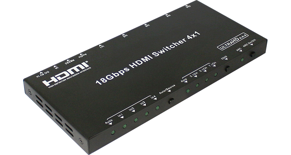 HDMI коммутаторы, разветвители, повторители Prestel SW-H41A hdmi коммутаторы разветвители повторители gefen ext hdboost 141