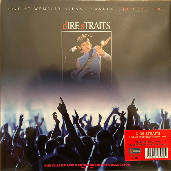 Рок SECOND RECORDS DIRE STRAITS - LIVE AT WEMBLEY ARENA LONDON 1985 (RED/WHITE SPLATTER 2LP)