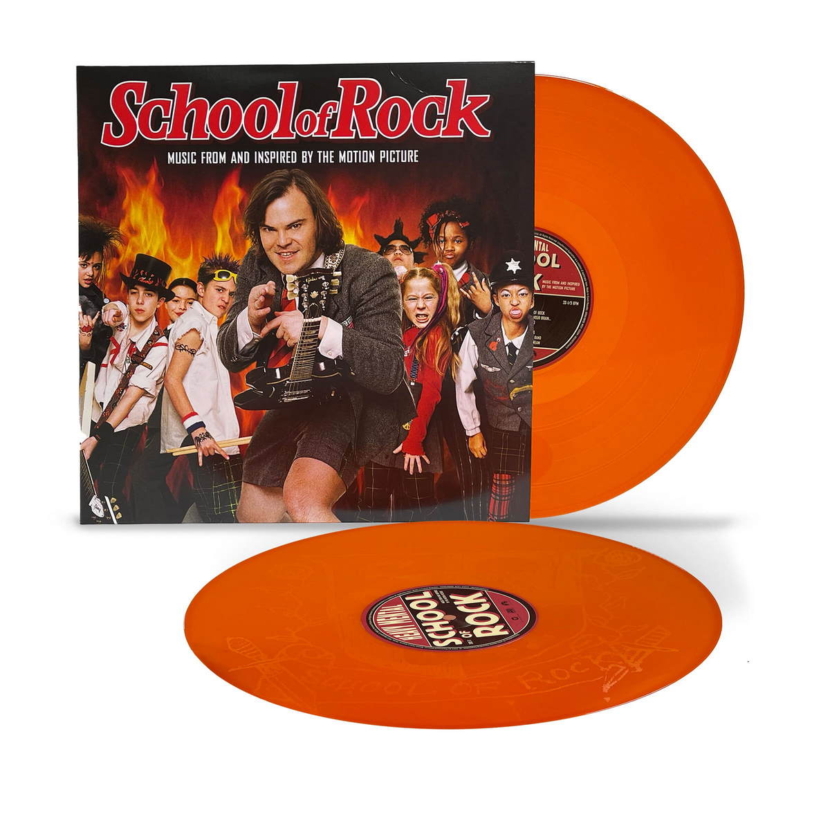 Саундтрек WM School of Rock (Music From And Inspired By The Motion Picture) (Rocktober 2021/Limited/Orange Vinyl) - фото 2