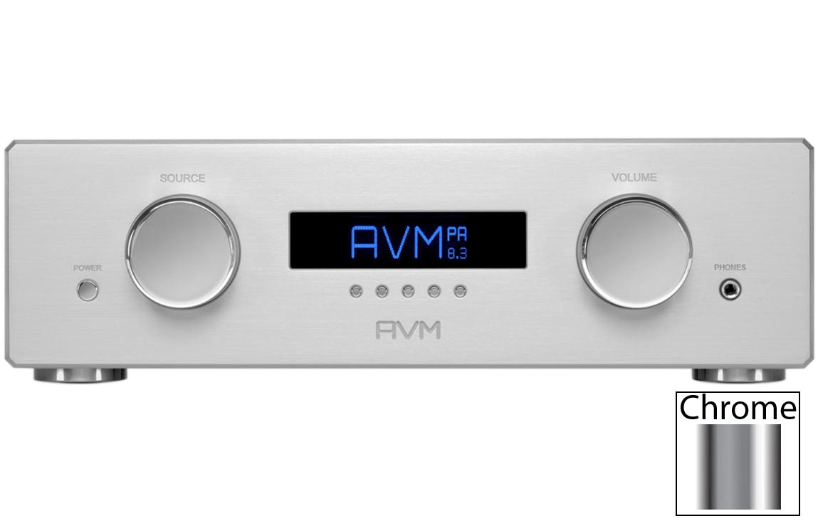 Предусилители AVM PA 8.3 (Without Modules) Cellini Chrome АВМ