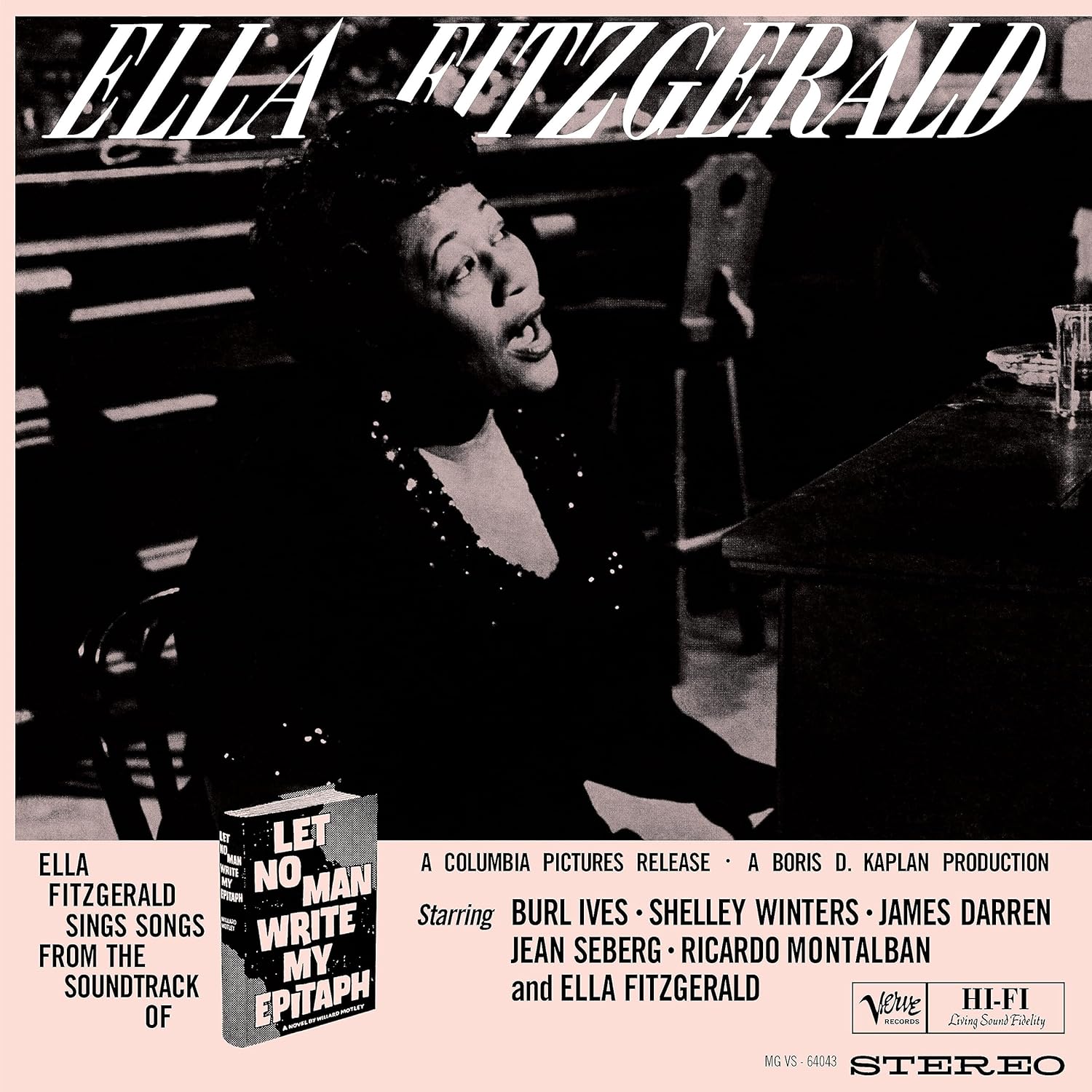 Джаз Universal US Ella Fitzgerald - Let No Man Write My Epitaph (Acoustic Sounds) (Black Vinyl LP) джаз universal us chet baker shank bud 1958 and 1959 milano sessions black vinyl lp