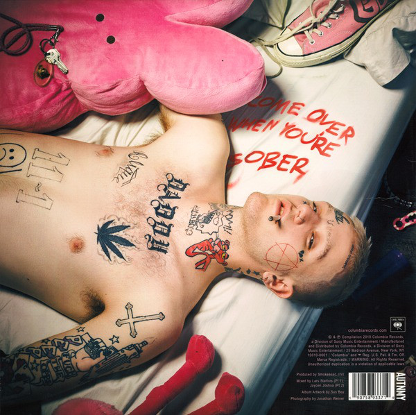 Хип-хоп Sony Lil Peep Come Over When You'Re Sober, Pt. 1 & Pt. 2 (Neon Pink & Black Vinyl/Gatefold) - фото 9