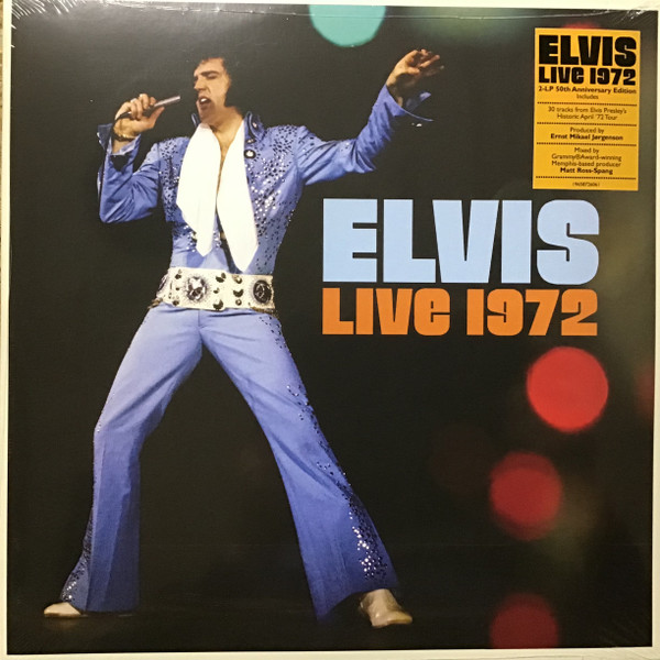 Рок-н-ролл RCA PRESLEY ELVIS - Elvis Live 1972 (2LP) - фото 6