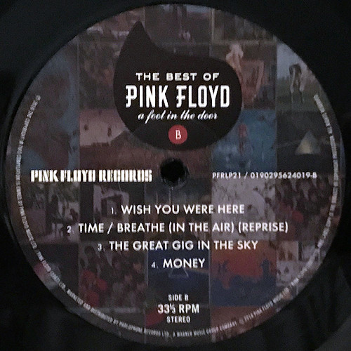 Рок PLG Pink Floyd A Foot In The Door: The Best Of Pink Floyd (180 Gram Black Vinyl) - фото 7