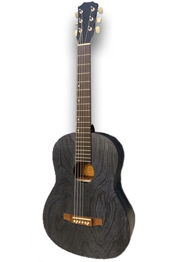 Акустические гитары Парма FB-12 черная монстра и белый хвост