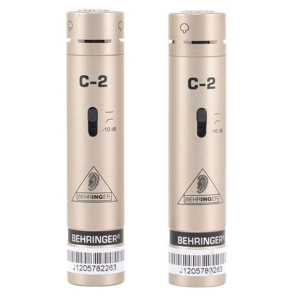 Студийные микрофоны Behringer C-2 микрофоны для тв и радио behringer video mic x1