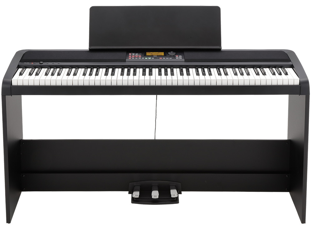 Цифровые пианино KORG XE20SP 88 клавишное клавишное пианино портативное цифровое пианино с жк дисплеем