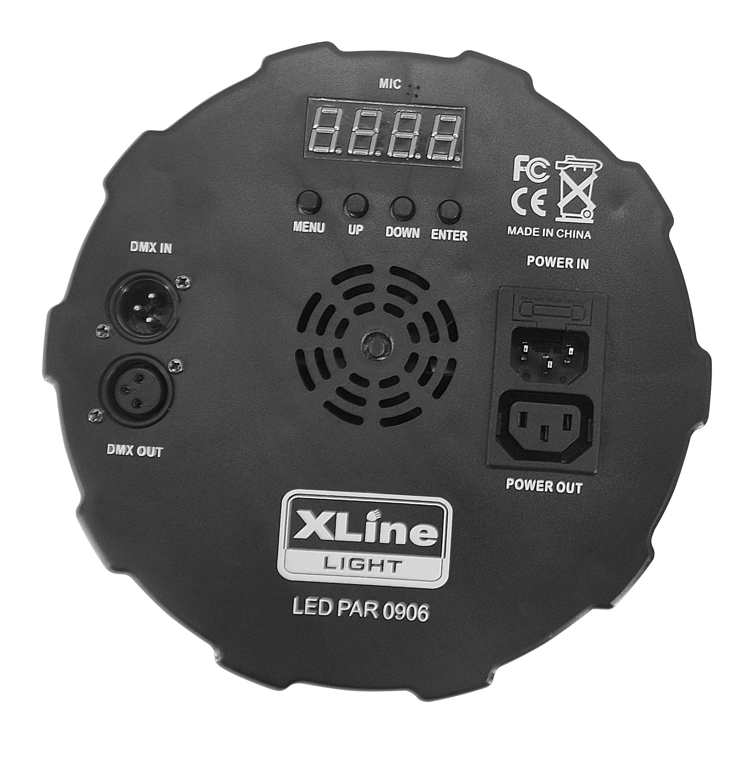 Динамические  эффекты Xline Light LED PAR 0906, цвет rgbw - фото 5