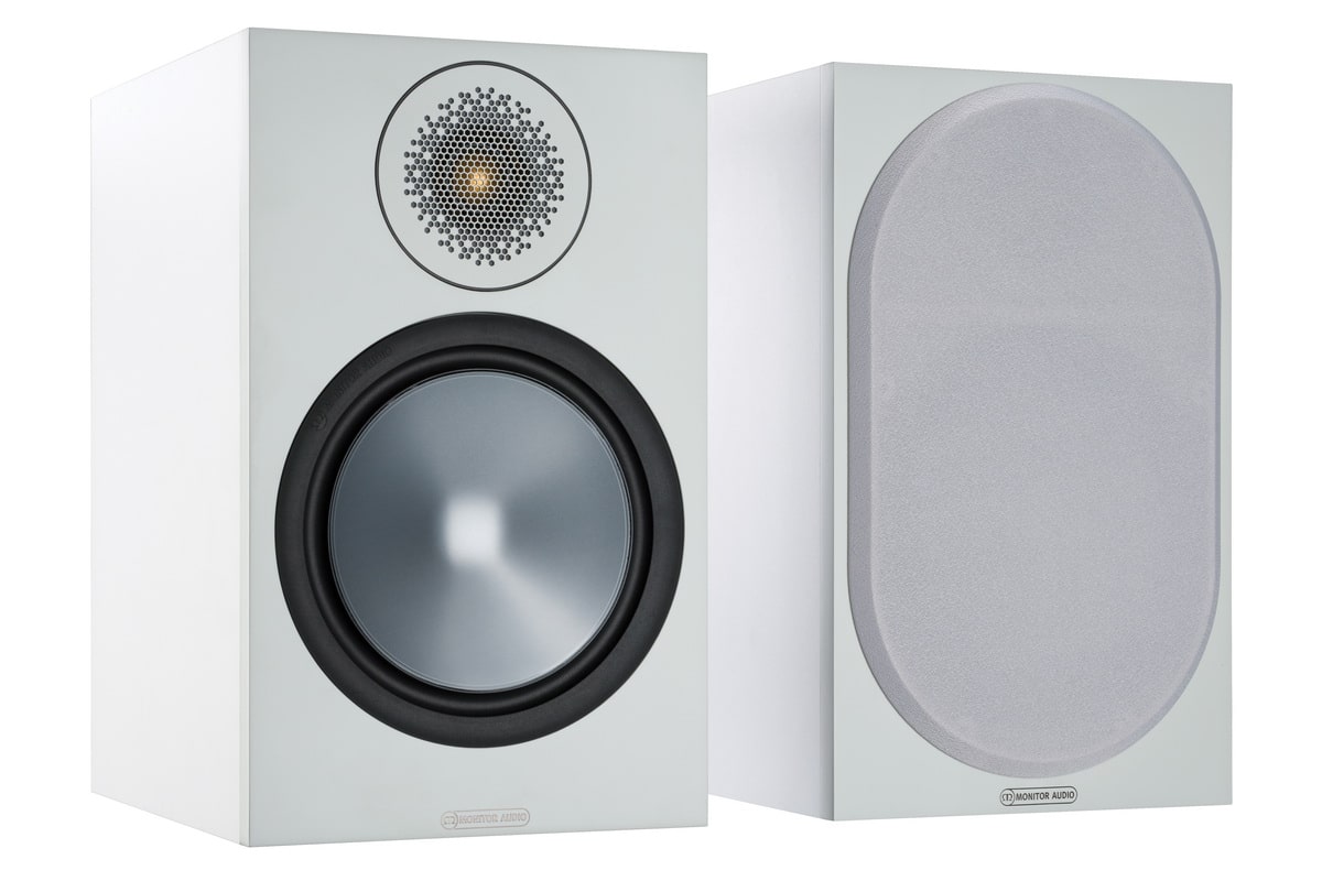 Полочная акустика Monitor Audio Bronze 100 (6G) White колонки kef ci160er white