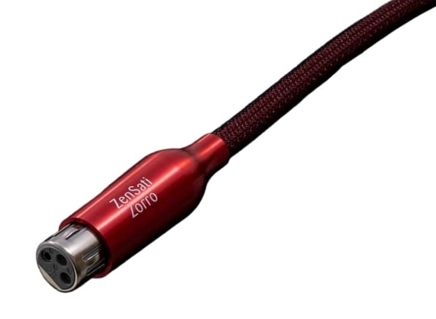 Кабели межблочные аудио ZenSati Zorro XLR 1м силовые кабели zensati zorro power cord 2 м