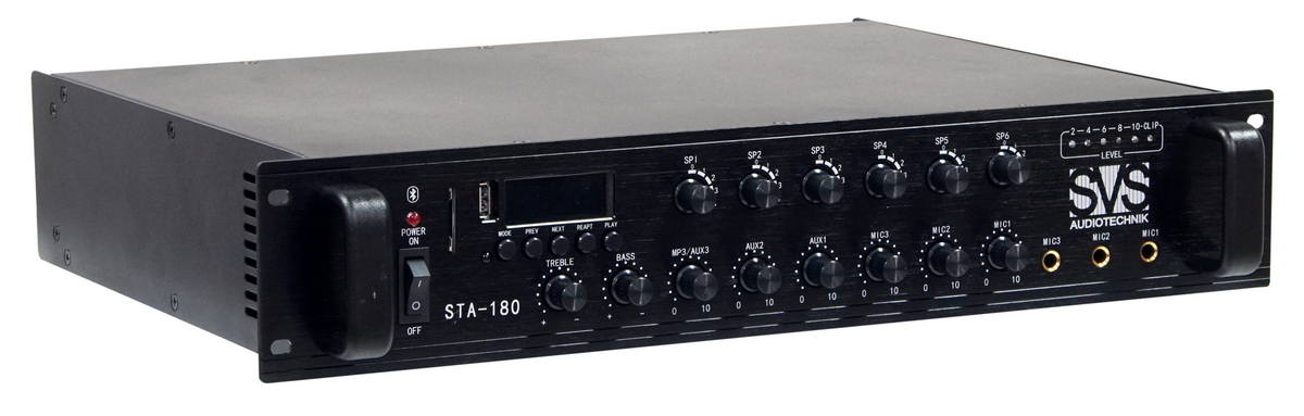 100В усилители SVS Audiotechnik STA-180 100в усилители svs audiotechnik sta 350