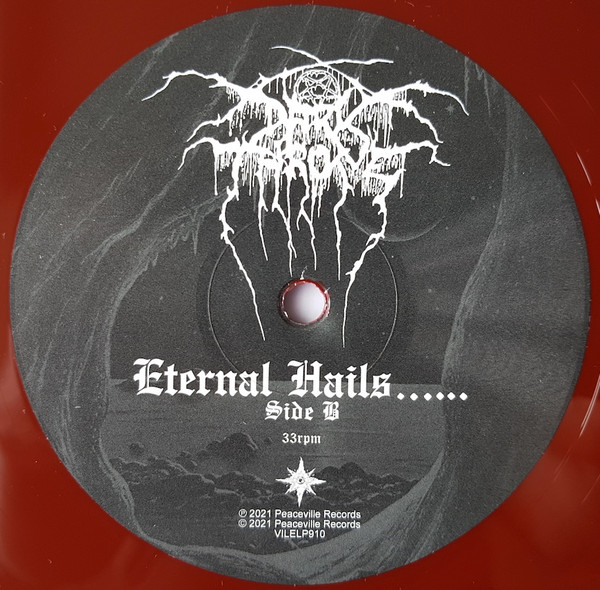 Металл Peaceville Darkthrone - Eternal Hails (Coloured Vinyl LP) - фото 5