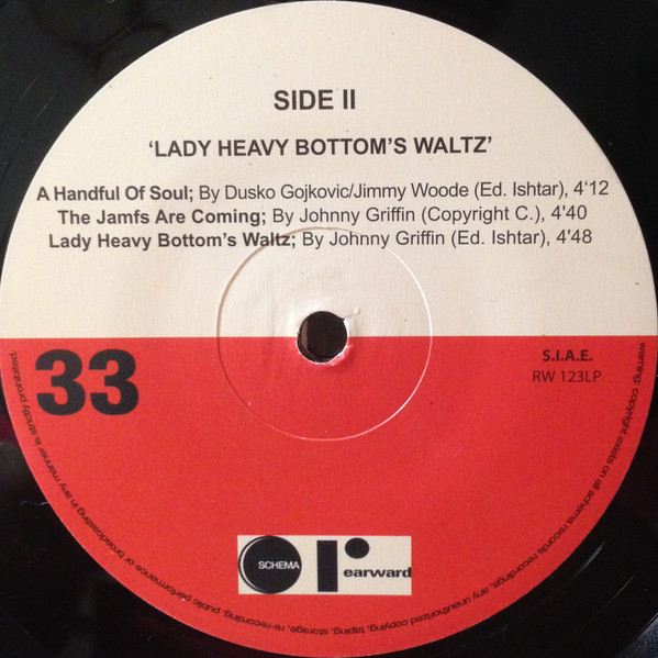 Джаз Universal US Johnny Griffin - Lady Heavy Bottom's Waltz (Black Vinyl LP) - фото 4