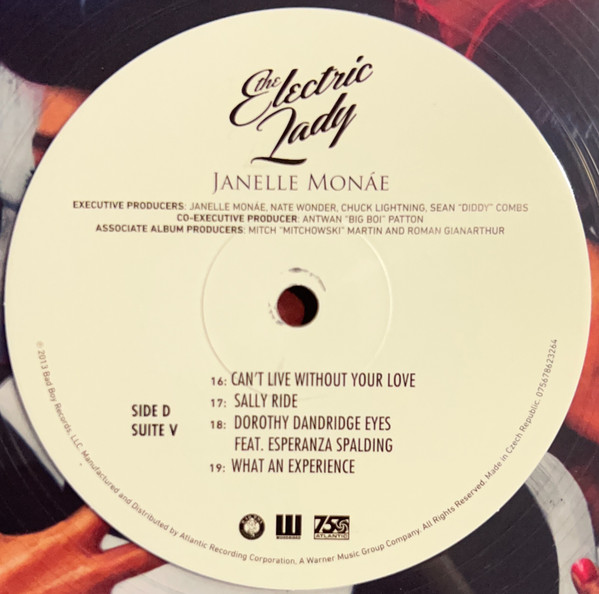 Хип-хоп Warner Music Janelle Monae - The Electric Lady (Coloured Vinyl 2LP) - фото 6