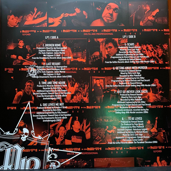 Рок Geffen Records Papa Roach - To Be Loved: the Best of Papa Roach (Black Vinyl 2LP) - фото 6