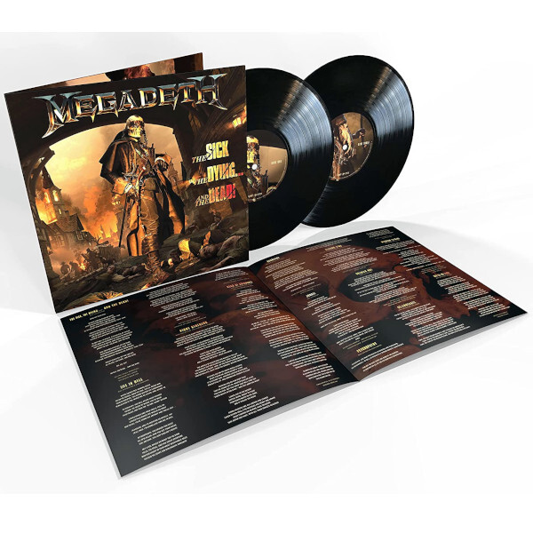 Металл Universal US Megadeth - The Sick, The Dying... And The Dead! (180 Gram Black Vinyl 2LP) - фото 3