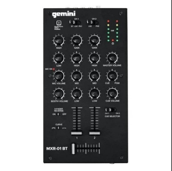 DJ микшеры Gemini MXR-01BT