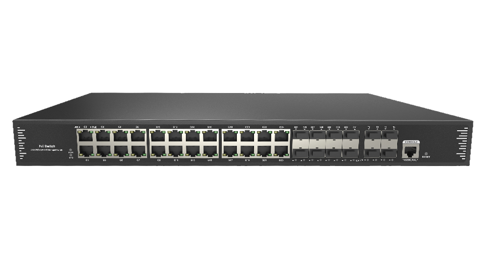 Коммутаторы (свитчи) Prestel NS2-24C1-8F1-600P-4F10 ipv4 ipv6 8 port managed 802 3at poe gigabit ethernet switch 2 port 100 1000x sfp 120