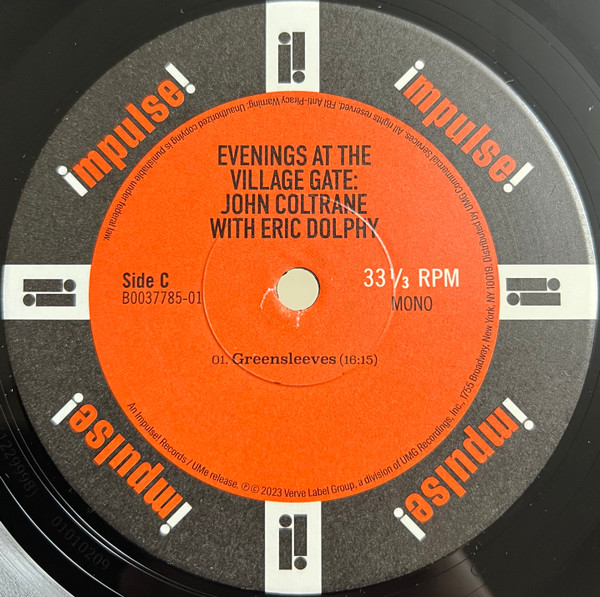 Джаз Universal (Aus) Coltrane, John; Dolphy, Eric - Evenings At The Village Gate (Black Vinyl 2LP) - фото 5