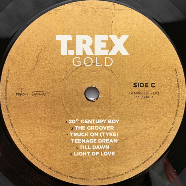 Рок Demon Records T.rex - Gold - фото 5