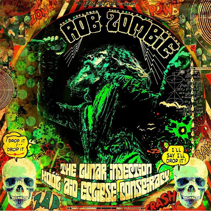 Рок Nuclear Blast Rob Zombie - The Lunar Injection Kool Aid Eclipse Conspiracy (Blue in Bottle Green with Black and Bone Splatter Vinyl LP)