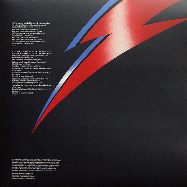 Рок PLG David Bowie Aladdin Sane (180 Gram/Gatefold/Remastered) - фото 6