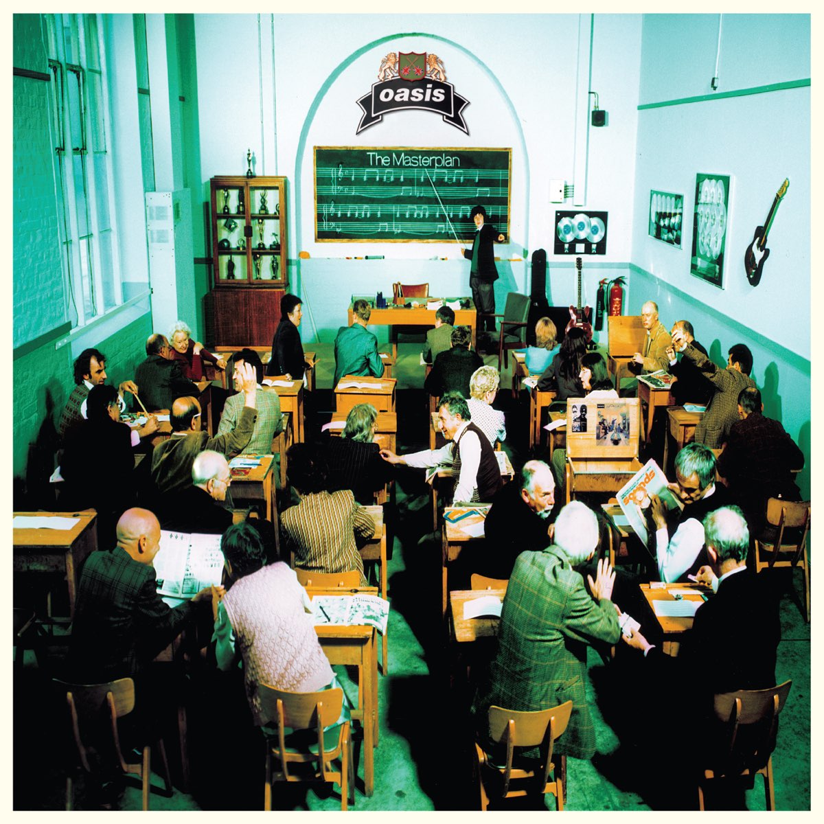 Поп Sony Music Oasis - The Masterplan (Coloured Vinyl 2LP) альбом наклеек самые милые наклейки