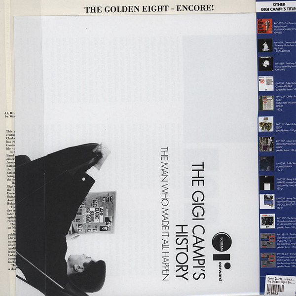 Джаз Universal US Kenny Clarke; Boland, Francy - The Golden Eight - Encore! (Black Vinyl LP) - фото 2