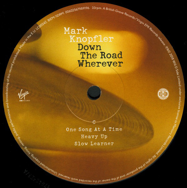 Рок EMI (UK) Knopfler, Mark, Down The Road Wherever - фото 7