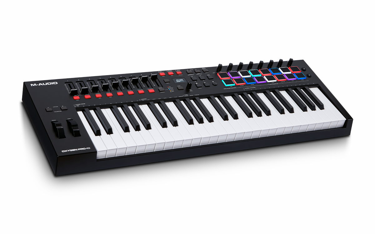 MIDI клавиатуры M-Audio Oxygen Pro 49 midi клавиатуры koobic oxygen 25