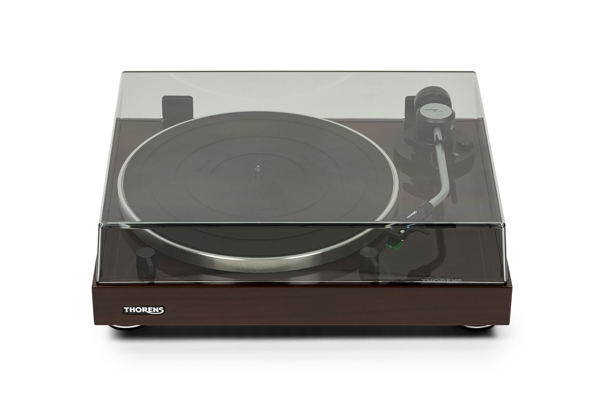 Проигрыватели винила Thorens TD 204 walnut high gloss, цвет черный - фото 4