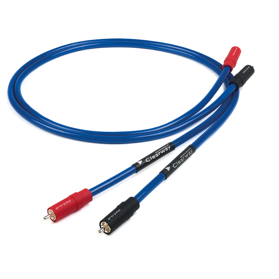 Кабели межблочные аудио Chord Company Clearway 2RCA to 2RCA 1m