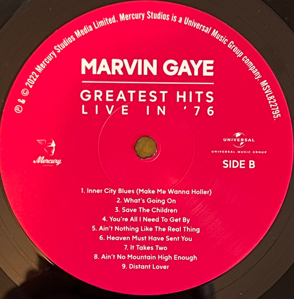 Фанк Mercury GAYE MARVIN - Greatest Hits Live In 76 (LP) - фото 3