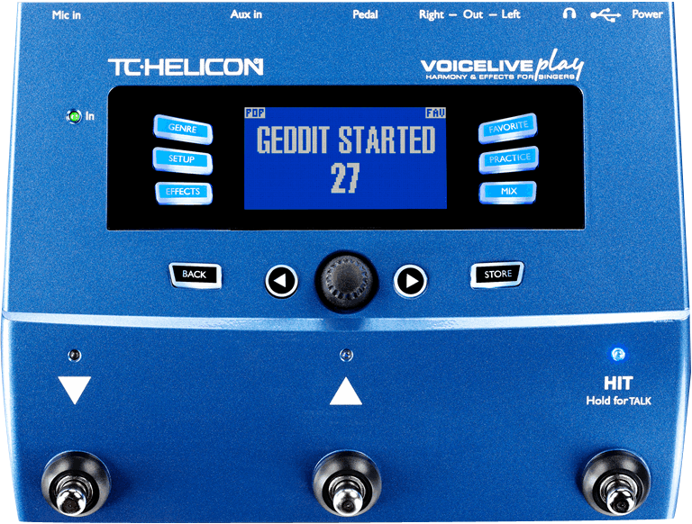 Вокальные процессоры TC HELICON VOICELIVE PLAY